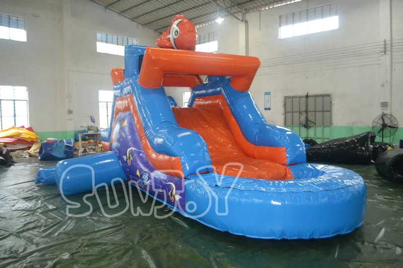 clown fish small water slide for sale