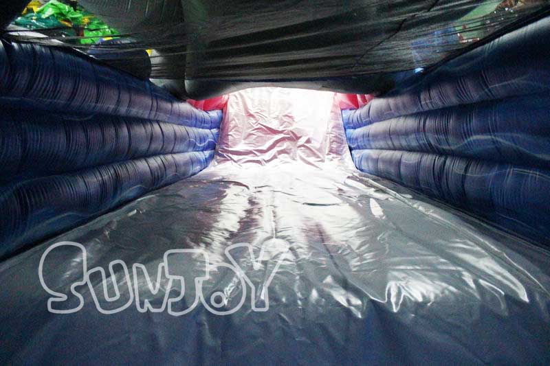 inflatable slide lane