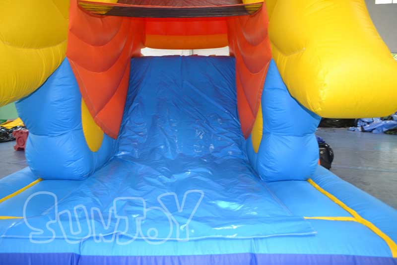 inflatable whale slide lane