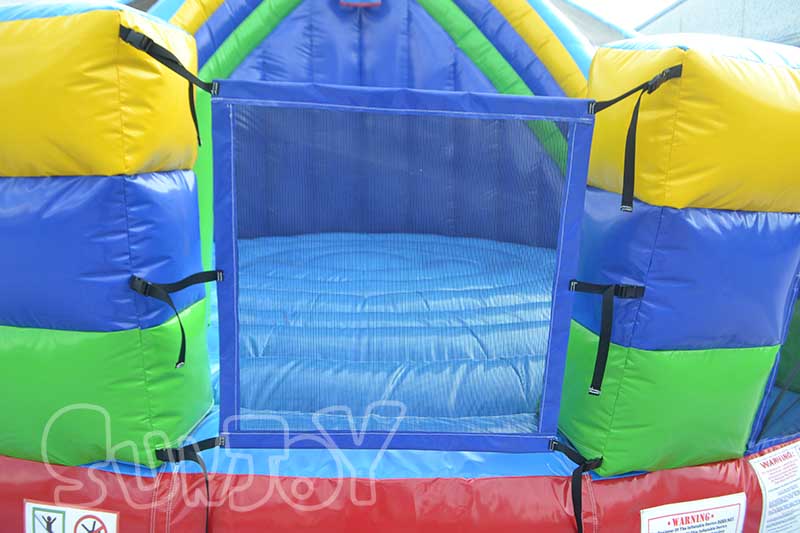 entrance of bouncing area