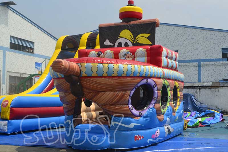 pirate ship inflatable bouncer for sale