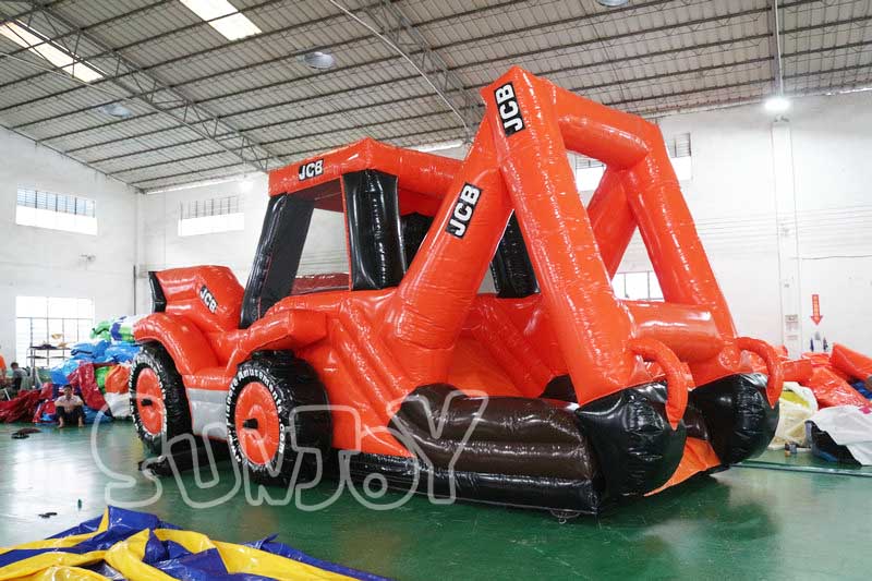 bulldozer inflatable combo for sale