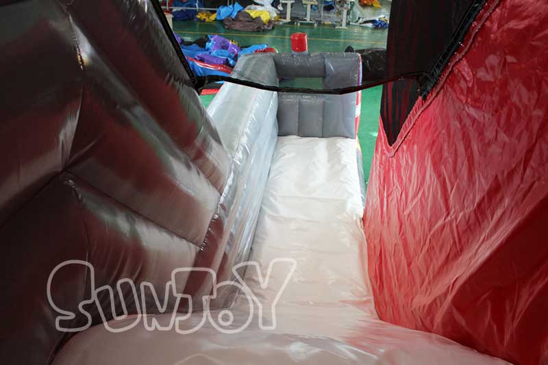 inflatable slide lane