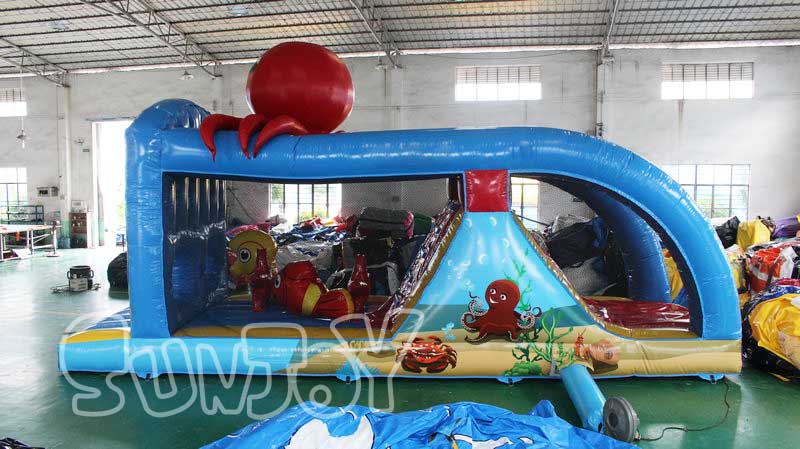 inflatable octopus combo for sale