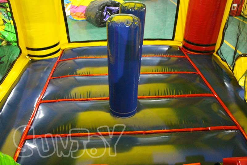large bouncing area for kids