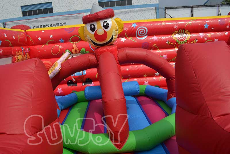 inflatable merry-go-round