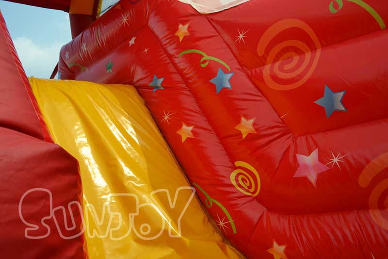 inflatable slide exit