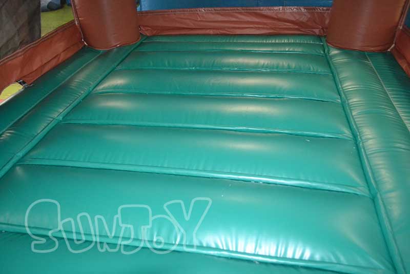 green bouncing floor