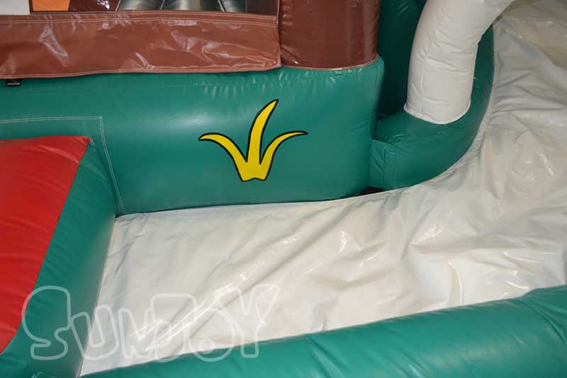 inflatable slide exit