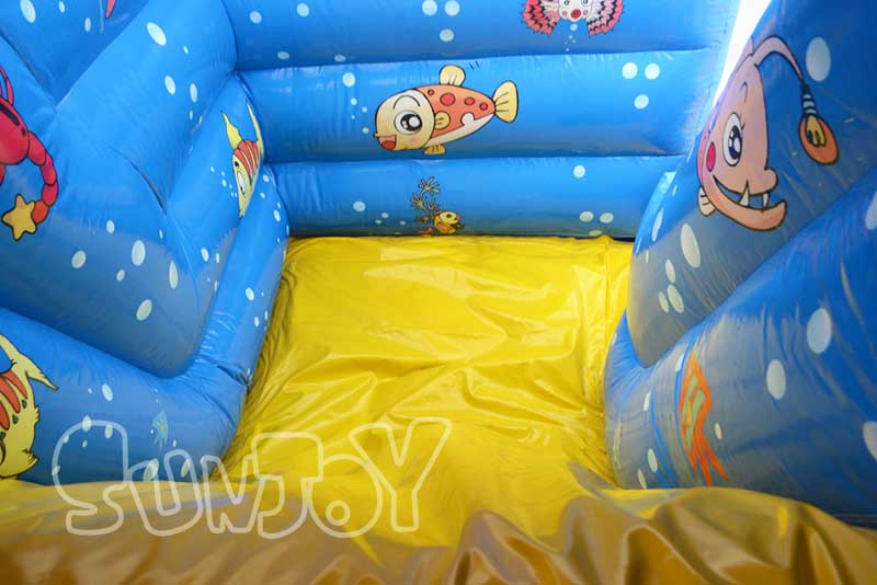 inflatable slide exit