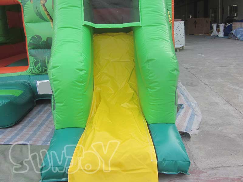 small inflatable slide