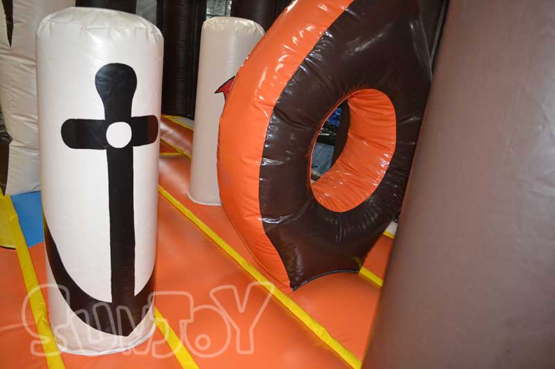 inflatable obstacles