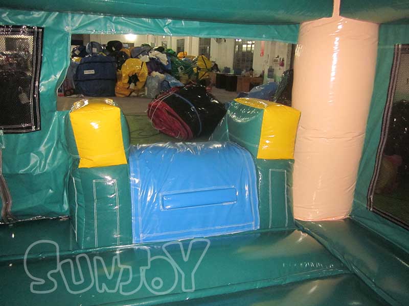 inflatable slide exit