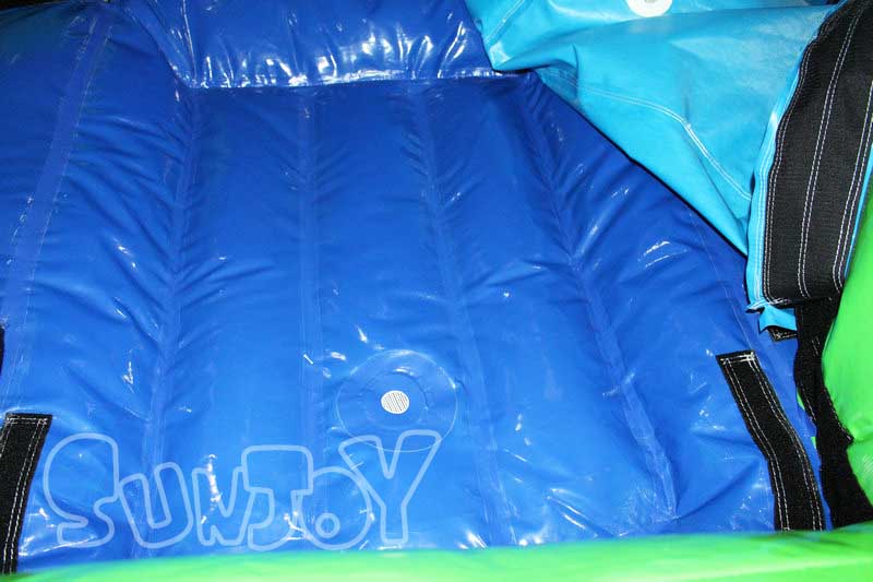 splash pool at the slide bottom