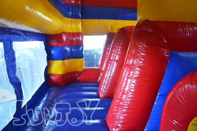 inside bouncing area