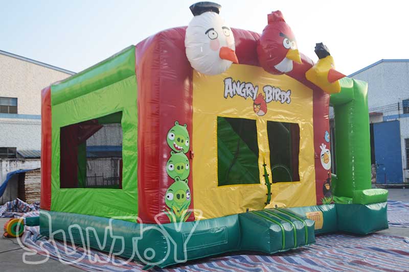 angry birds bounce house combo