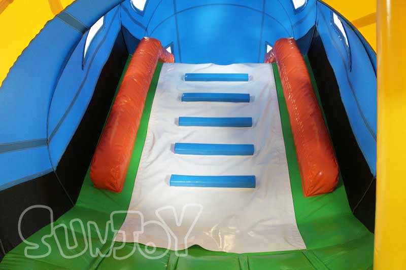 inside arched slide