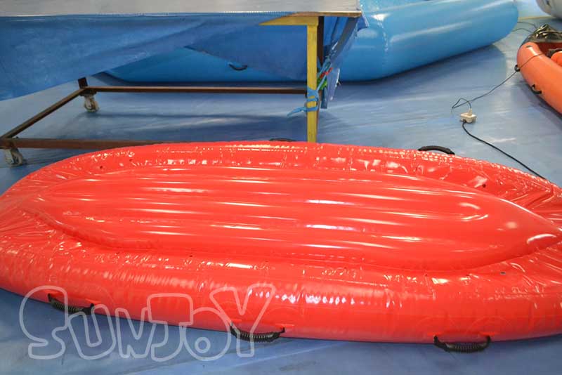 inflatable boat bottom side