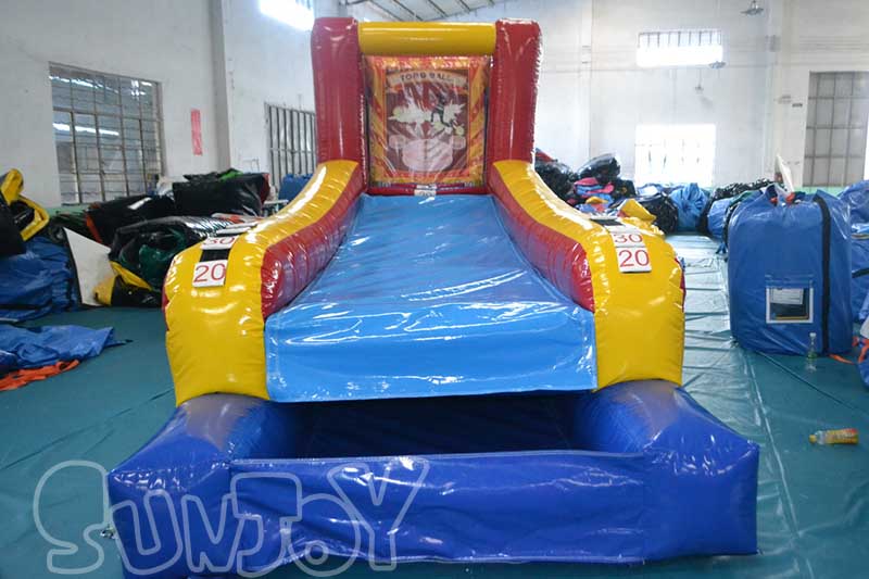 inflatable skee ball machine