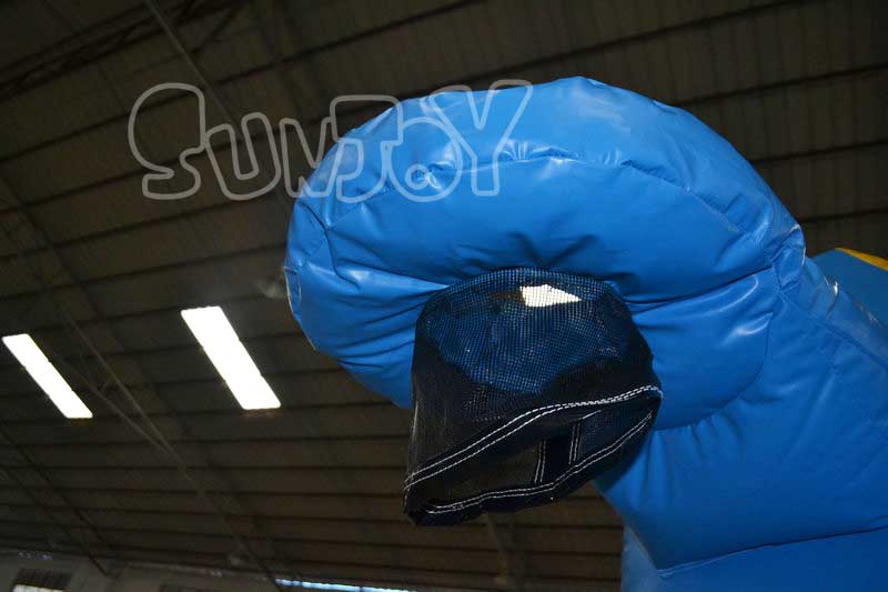 inflatable basketball hoop