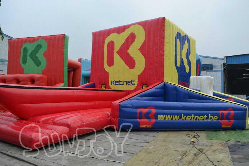 custom inflatable games piece three