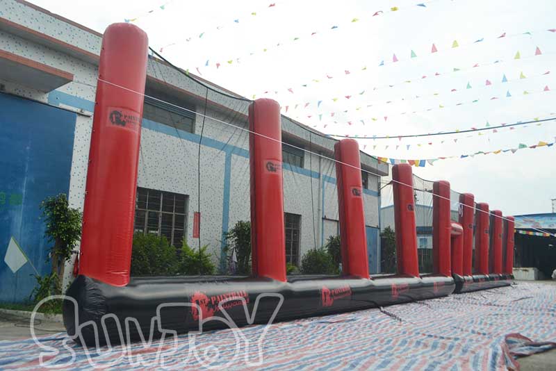 inflatable paintball arena