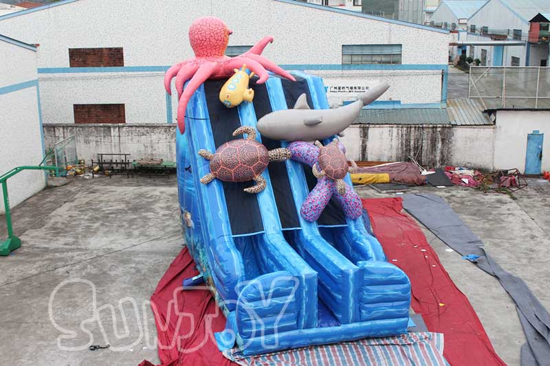 ocean quest inflatable slide