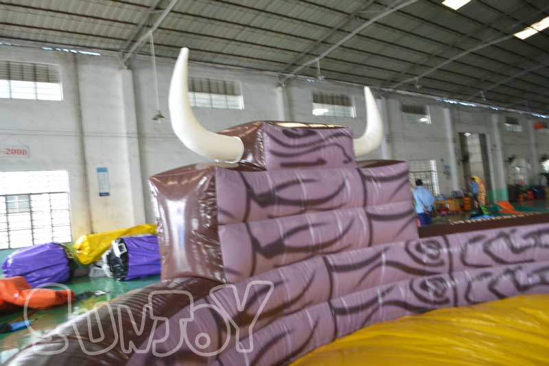 bull horn inflatable wall