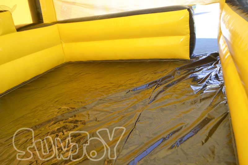 inflatable tent floor and entrance