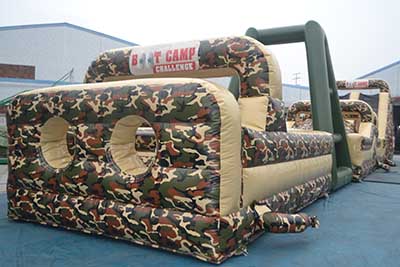 inflatable booth camp challenge