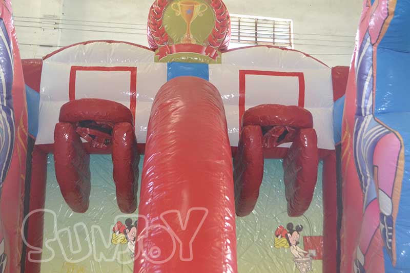 double basketball hoops