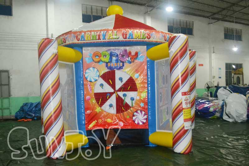 candy darts carnival game