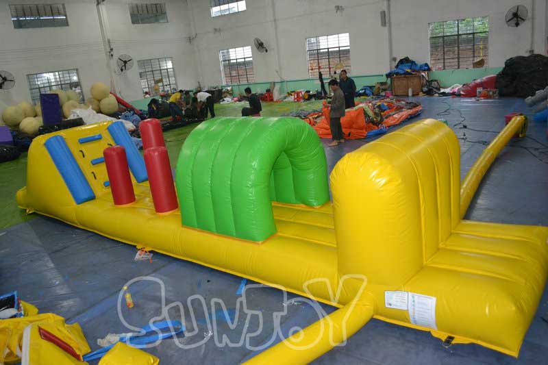 water obstacle course for kids