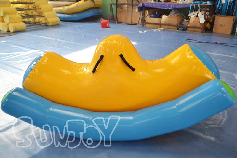 inflatable teeter totter