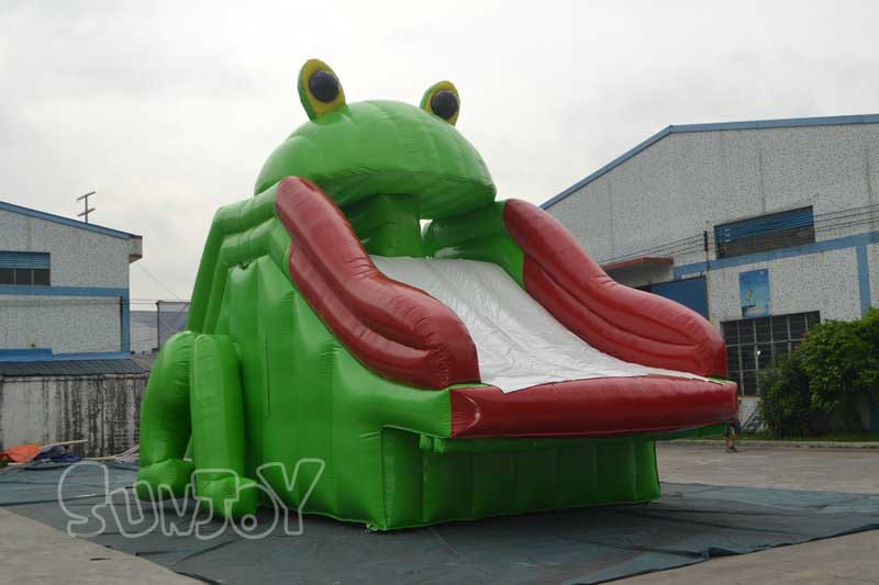 frog princess inflatable pool slide