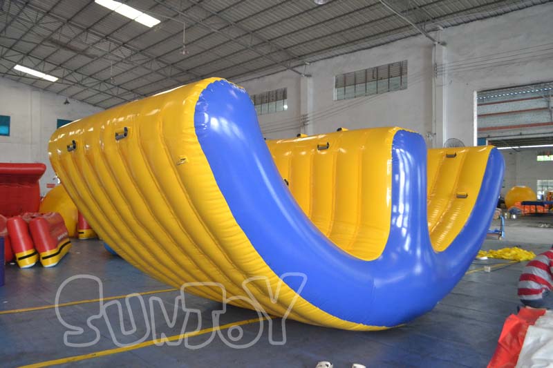 giant inflatable teeterboard