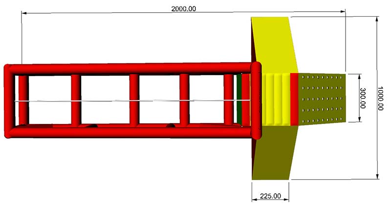 rope monkey bar design picture