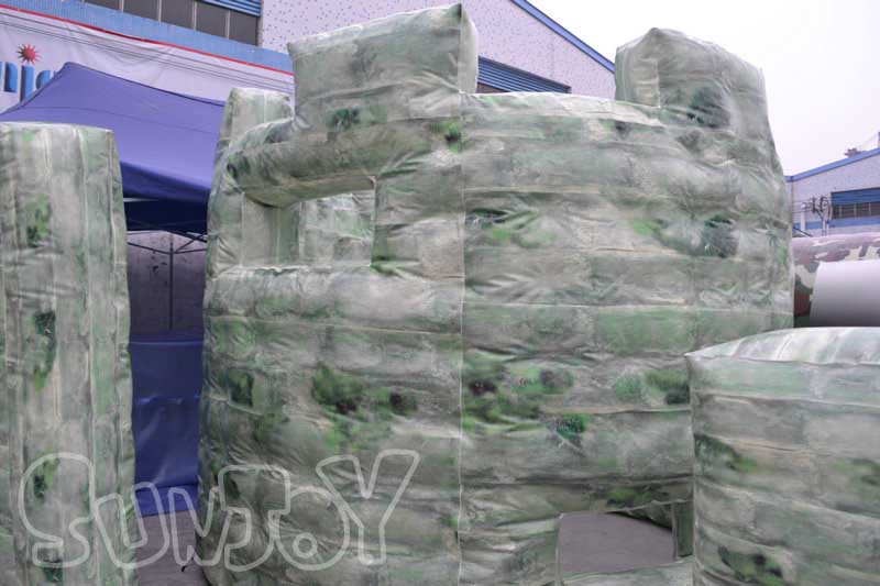 68 pcs paintball bunkers details 5