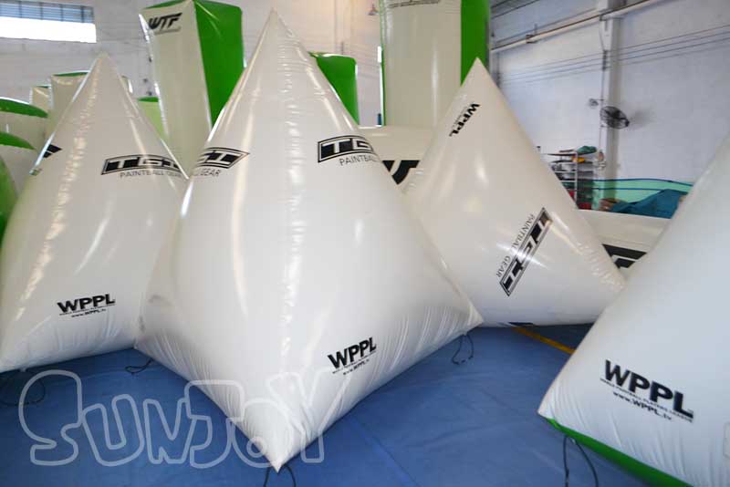 44 pcs white green bunkers details 2