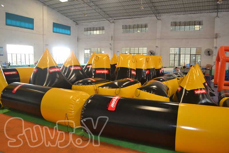 33 pcs laser tag barriers details 1