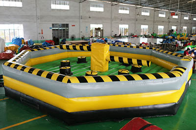 inflatable meltdown game