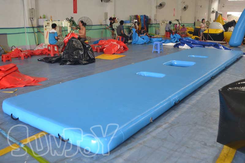 custom inflatable gym mat