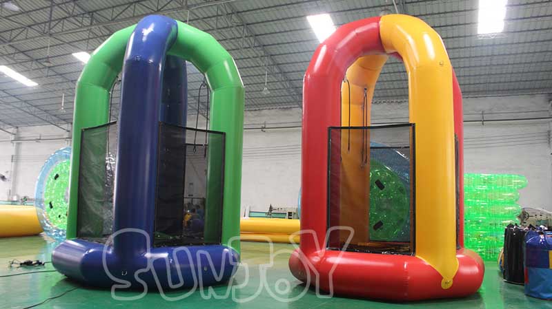 inflatable bungee trampoline two styles