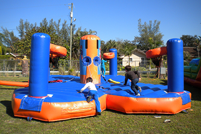 interactive inflatable game for kids