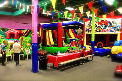 bounce houses for kids birthday party
