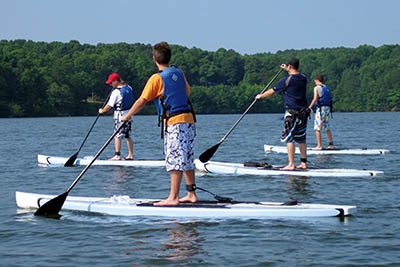 stand up paddle boarding