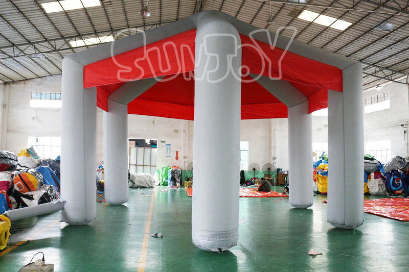 hexagonal inflatable advertising tent