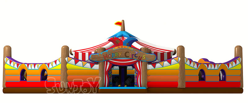 happy circus playground front side