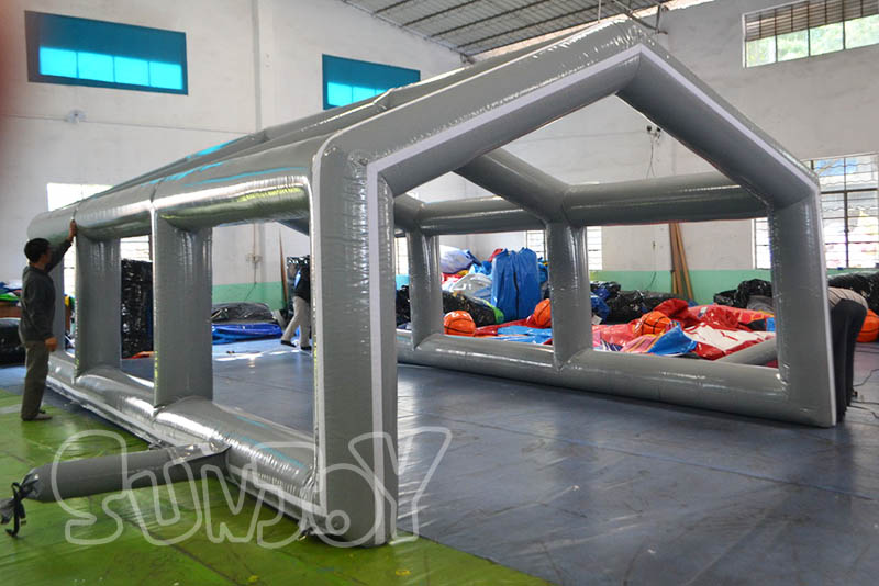 inflatable tube structure frame