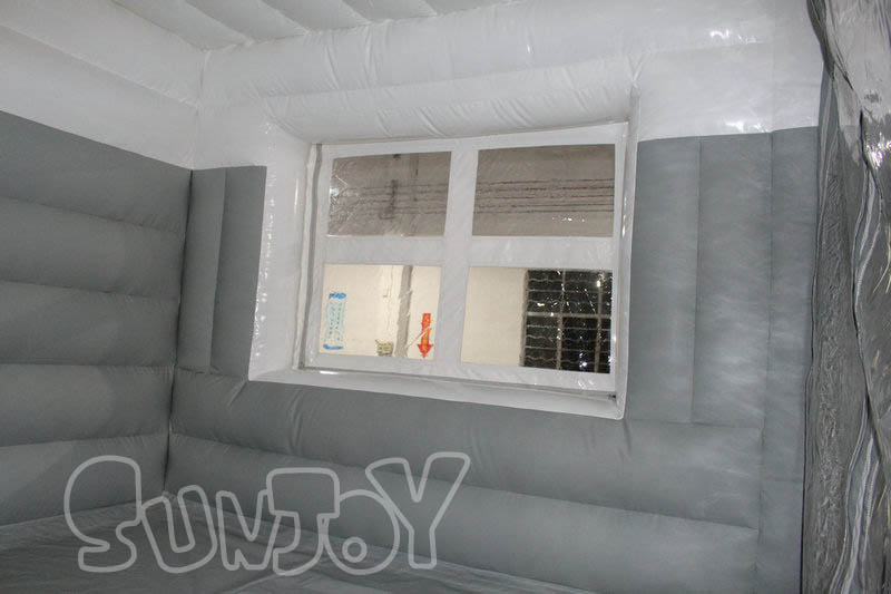 small inflatable house inside